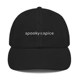 spooky spice ghost hat - white logo