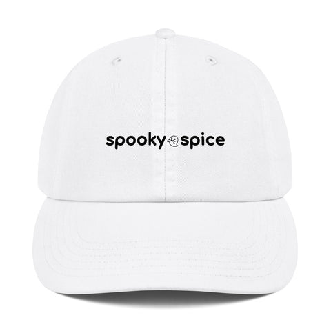 spooky spice ghost hat - black logo