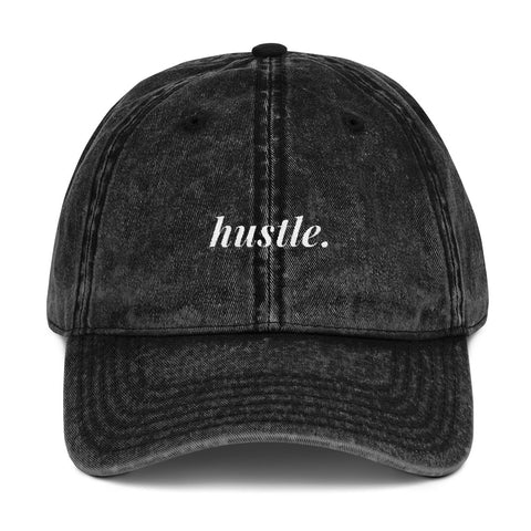 hustle. - Embroidery cap